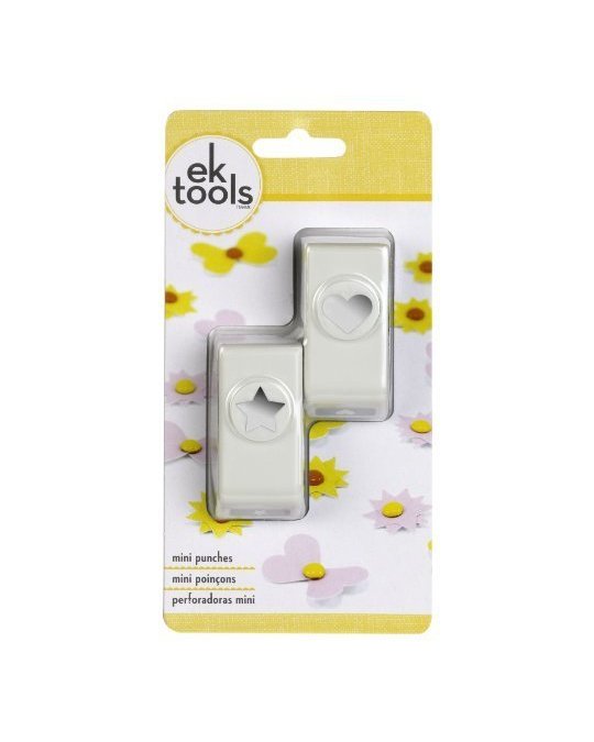Ek Tools Punch Estrella y Corazón