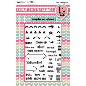 Uchi's Design Set Die Cut Stamp Y Animacion