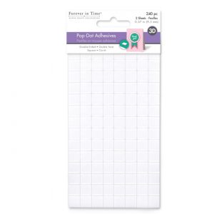 Pop Dot Adhesivos 240 Cuadrados 0.37 in
