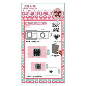 Uchi's Design Set Die Cut Stamp Y Animacion