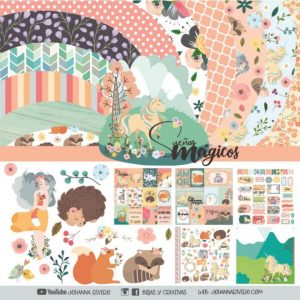 Johanna Rivero Sueños Magicos Scrapbooks Kit