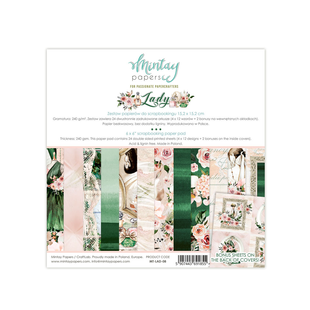 Lady by Mintay 6x6