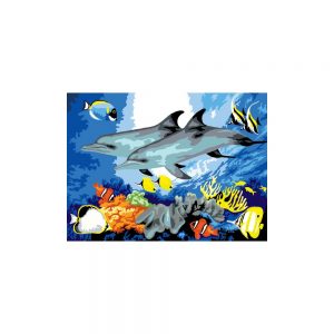 Royal & Langnickel Painting by Numbers Delfines