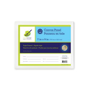 Color Factory Canvas Panel Plana 7 x 9