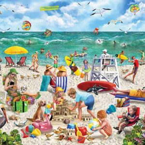 White Mountain Puzzle 1000 PC Beach Day