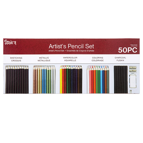 Studio 71 Artist Pencil Set 50 Piezas