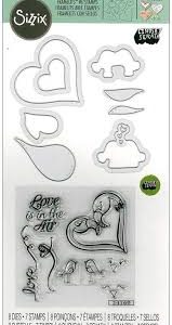 Sizzix - Framelits con Sellos - Bird Love