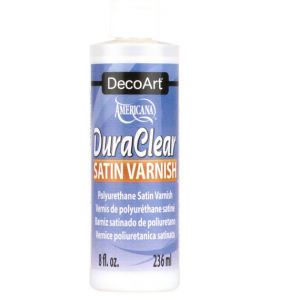 Deco Art Dura Clear Satin Varnish 8 oz