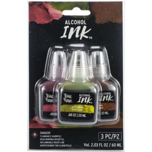 Tintas de Alcohol Brea Reese Crimson/Olive Green/Brown