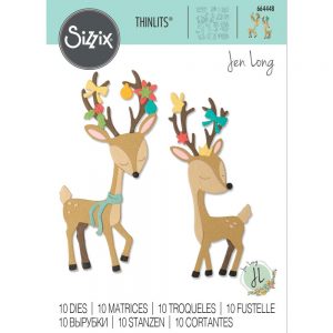Sizzix Thinlits Ciervo de Navidad