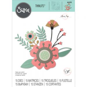 Sizzix Thinlits Florales Creativos