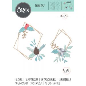 Sizzix Thinlits Marco de Invierno Geométrico