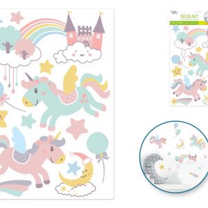 Stickers para Pared Unicornios