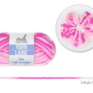 Lana Acrílica  Multicolor 105m Needle Crafters