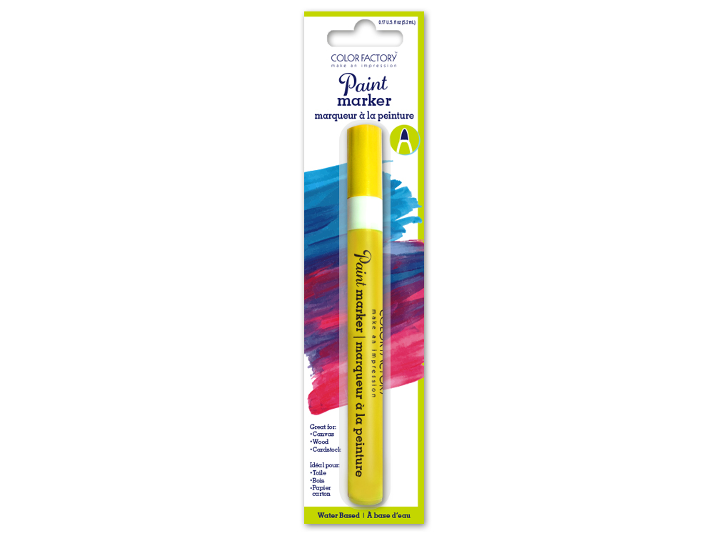 Marcador de Pintura Color Factory Amarillo