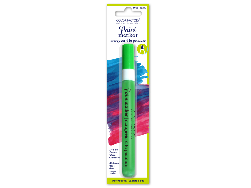 Marcador de Pintura Color Factory Verde
