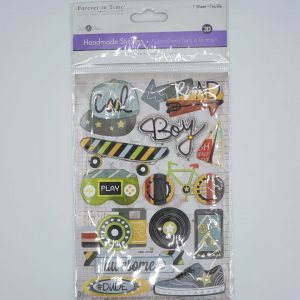 Forever in Time Handmade Sticker Cool Dude
