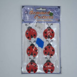 Forever in Time Scrapbook Collection Sticker Trendz Gemmed Critters 6 Piezas