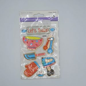 Forever in Time Puffy Embossed Stickers