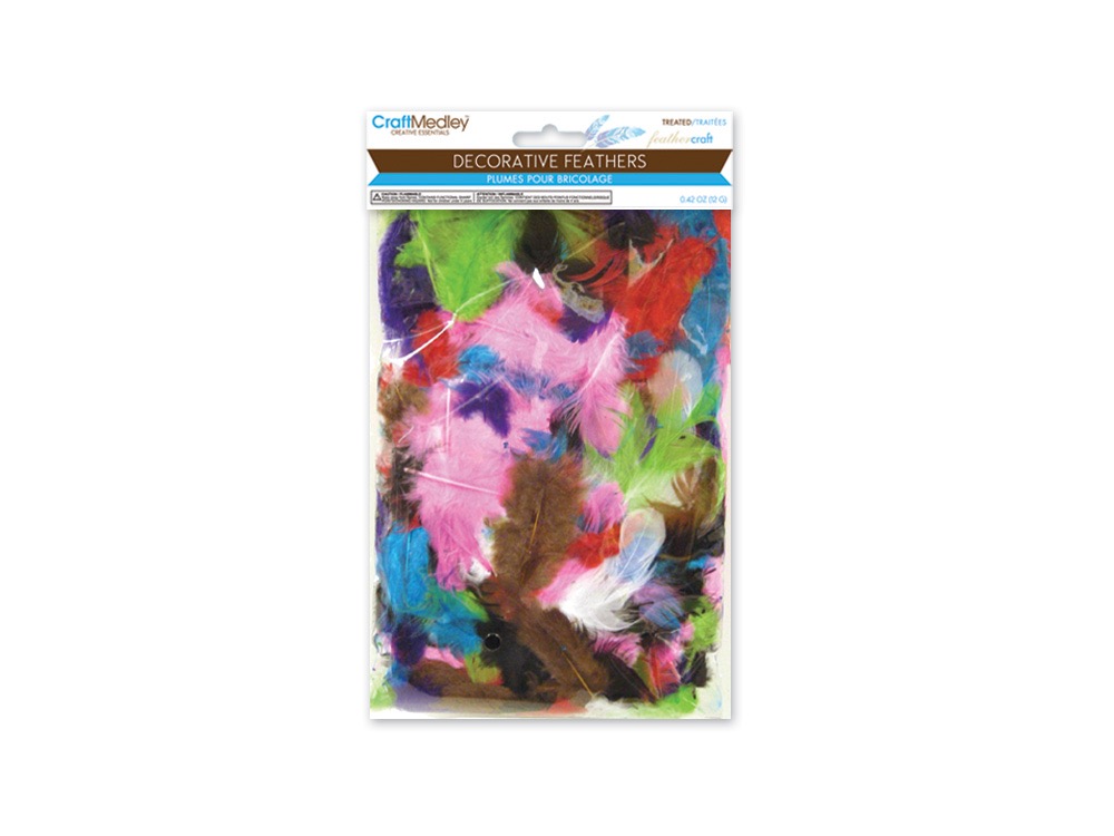 CraftMedley - Decorative Feathers - 0.42oz