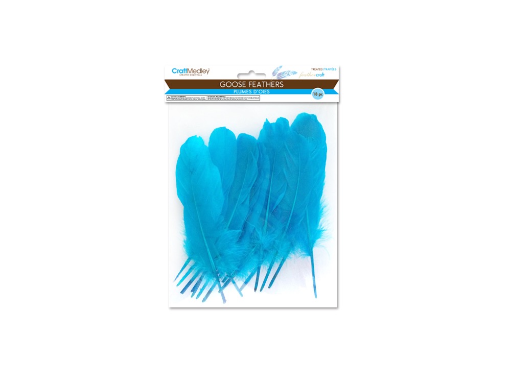 CraftMedley - Goose Feathers - 12pk