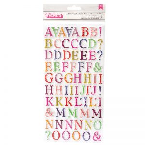 Thickers Happy Thoughts Stickers