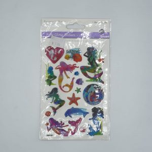 Forever in Time Puffy Glitter Stickers
