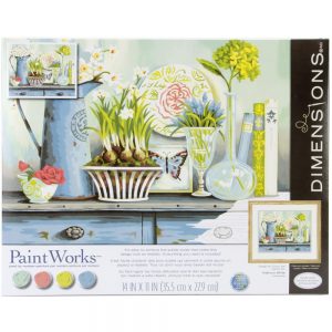 Paint Works Paint by Numbers Vintage Collectibles