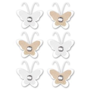 Forever in Time Felt Butterflies Elegance