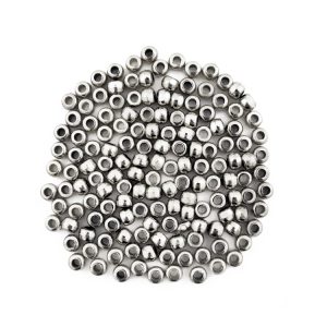 Crafty Medley - Metallic Pony Beads - Silver