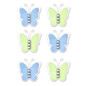 Forever in Time Felt Butterflies Meadow