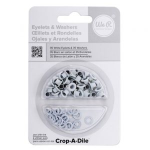 We R Eyelets And Washers White