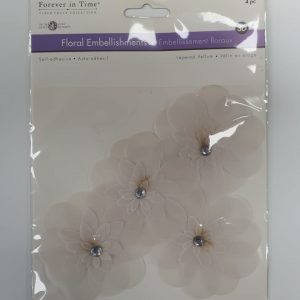 Forever in Time Floral Embellishments Daisy