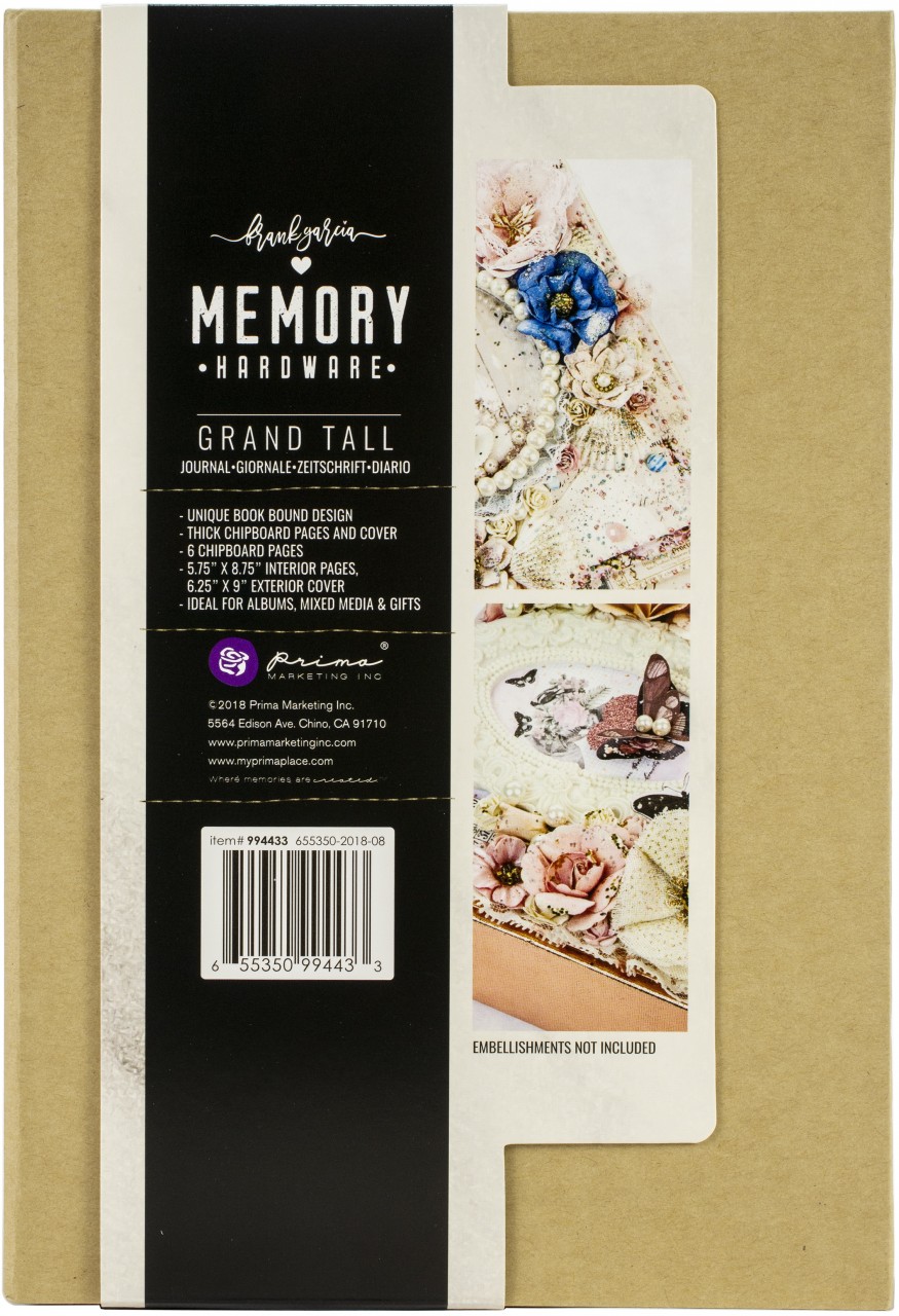 Prima - Memory Hardware - Grand Tall Journal