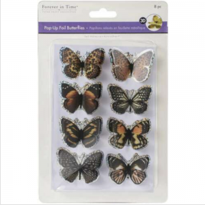 Forever in Time Pop Up Butterflies Monarch