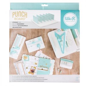 We R - Punch Board - Storage Tray