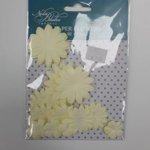 Nola Blake Imports Paper Flowers Color Crema