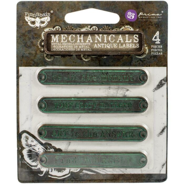 Prima - Finnabair -Mechanicals - Antique Labels