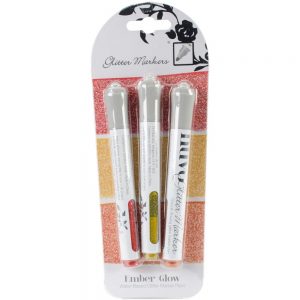 Marcadores Glitter Nuvo Ember Glow