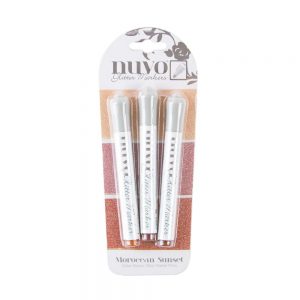 Marcadores Glitter Nuvo Morrroccan Sunset