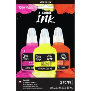 Tintas de Alcohol Brea Reese Neon Pink/Yellow/Orange