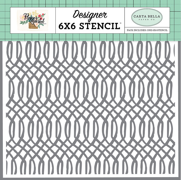 Carta Bella - Stencil - Garden Geometric