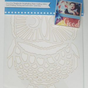 DCWV - Stencil - Owl
