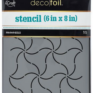 DecoFoil - Designer Stencil - Pinwheels
