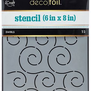 DecoFoil - Designer Stencil - Swirls