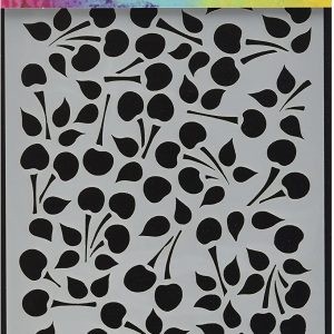 Ranger - Dylusions - Stencil - Bowl of Cherries