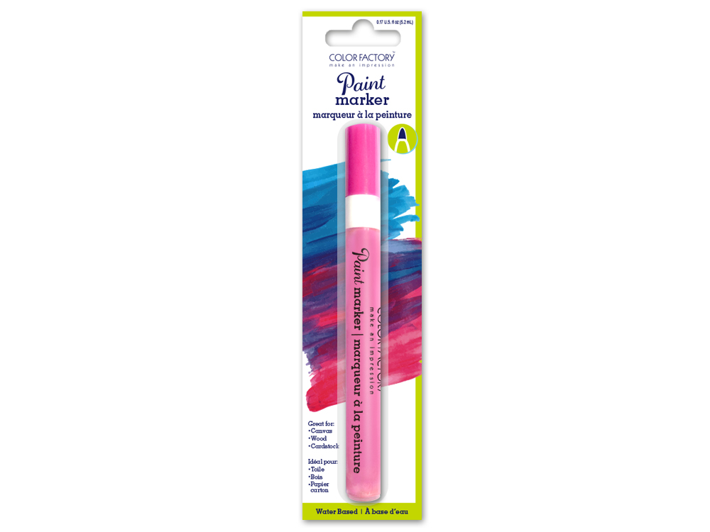 Marcador de Pintura Color Factory Rosado