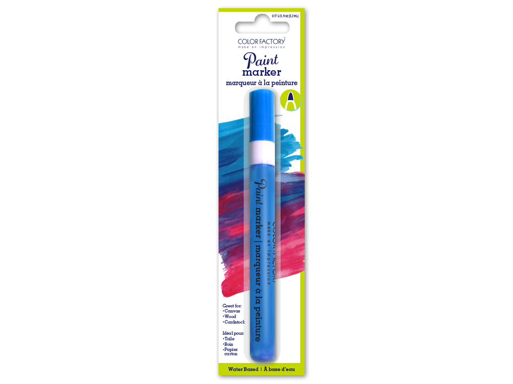 Marcador de Pintura Color Factory Azul