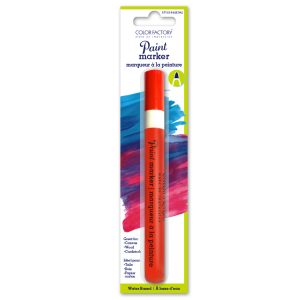 Marcador de Pintura Color Factory Rojo