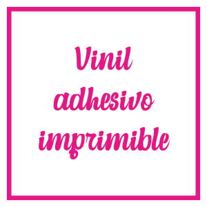Vinil adhesivo imprimible